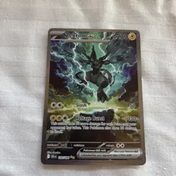 Pokemon TCG Zekrom EX SIR 166/086 Black Bolt English- Just Pulled - Image 1