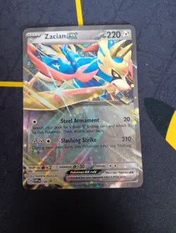 Zacian EX SVP198 Pokemon TCG Promo Scarlet And Violet - Image 1