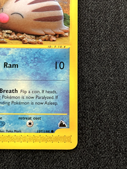 Pokemon TCG Swinub 107/144 Skyridge Regular Near Mint - Image 5