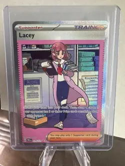 Pokemon TCG Prismatic Evolutions - Lacey Trainer #175/131 - Illustration Rare - Image 1