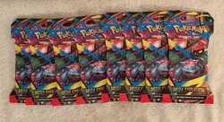 8x Pokemon TCG Mega Evolution Base Set Sleeved Packs BRAND NEW LOT A - Image 1