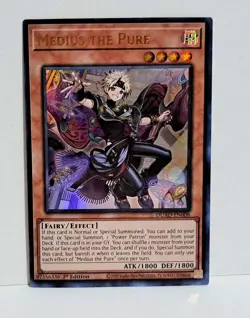 Medius the Pure Ultra Rare 1st Edition DUAD EN008 Yu-Gi-Oh NM - Image 1