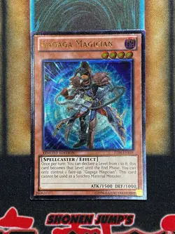 Yugioh Gagaga Magician ZTIN-ENV01 Ultimate Rare Limited Edition LP - Image 1