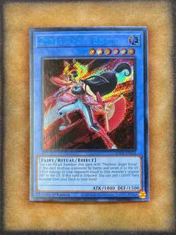 Yugioh Cyber Angel Benten RA01-EN024 Secret Rare 1st Ed NM - Image 1