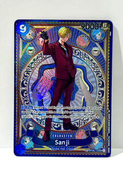 Sanji (SP) OP06-119 A Fist of Divine Speed Foil SEC One Piece Near Mint - Image 1