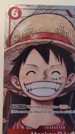 One Piece Monkey D Luffy P-001 25th Anniversary Collection Promo LP - English - Image 3