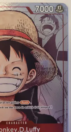 One Piece Monkey D Luffy P-001 25th Anniversary Collection Promo LP - English - Image 5