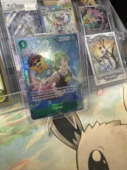 One Piece CCG OP06 25 Camie Alternate Art English Wings of Captain - Image 3