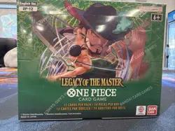 ONE PIECE LEGACY OF THE MASTER BOOSTER BOX [OP12] English - Sealed New - Image 1