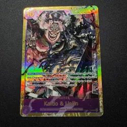 Kaido & Linlin OP08-119 SEC - One Piece TCG - English Card Near-Mint Secret Rare - Image 1
