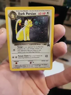 Dark Persian 17 Holo Black Star Promo WOTC Pokemon Card - Image 1
