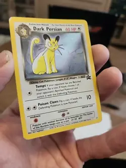 Dark Persian 17 Holo Black Star Promo WOTC Pokemon Card - Image 3