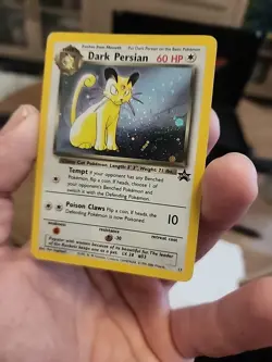 Dark Persian 17 Holo Black Star Promo WOTC Pokemon Card - Image 5