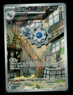 Pokemon TCG Klang 140/086 Illustration Rare Sv Black Bolt Holo English Tcg Card - Image 1