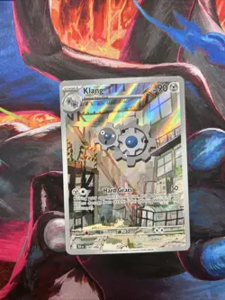 Pokemon TCG Klang 140/086 Illustration Rare Sv Black Bolt Holo English Tcg Card - Image 1