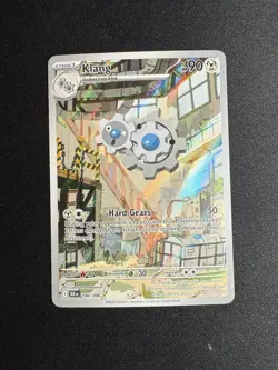 Pokemon TCG Klang 140/086 Illustration Rare Sv Black Bolt Holo English Tcg Card - Image 1