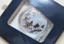 2011 Canada Five Maples Pure Silver 99.99% $20 Coin Capsule UNC. - Image 4
