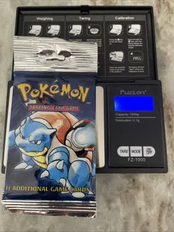 1999 Pokemon HEAVY(21.5) Booster Pack 1st Edition Factory Sealed - Image 1
