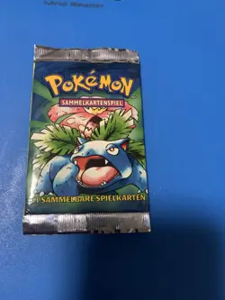 1999 Pokemon Base Set Unlimited Booster Pack Venusaur WOTC Factory Sealed Read - Image 1