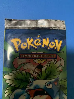 1999 Pokemon Base Set Unlimited Booster Pack Venusaur WOTC Factory Sealed Read - Image 3