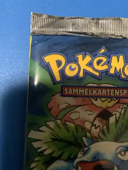 1999 Pokemon Base Set Unlimited Booster Pack Venusaur WOTC Factory Sealed Read - Image 4