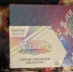 Pokemon Prismatic Evolutions Super Premium Collection SPC Pokemon Factory Sealed - Image 3