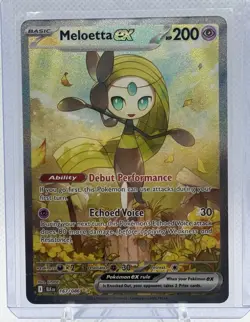 Pokemon TCG Meloetta EX Black Bolt Sir 167/086 Near Mint - Image 1