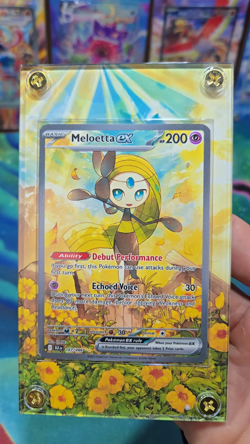 Pokemon Meloetta EX 167/086 SIR Black Bolt Extended Art Case - Image 2