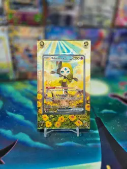 Pokemon Meloetta EX 167/086 SIR Black Bolt Extended Art Case - Image 4