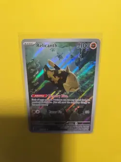 Relicanth 173/162 Sv05: Temporal Forces Holo Pokemon TCG Illustration Rare - Image 3