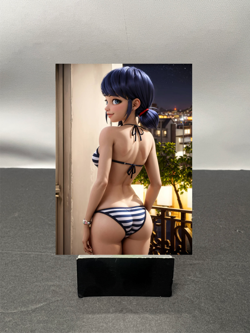 Ladybug Miraculous Waifu Anime Custom Art Trading Card w6586 - Image 1