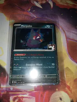 Morpeko Play! Pokemon Prize Pack Series 5 Holo Stamped Promo 121/182 NM - Image 1