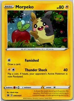 Morpeko - Promo SWSH: Sword & Shield Promo Cards SWSH031 NM Holo - Image 1