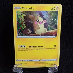 Pokemon MORPEKO 25th Anniversary General Mills SWSH012 HOLO Promo Card - Image 1
