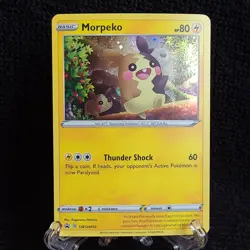 Pokemon MORPEKO 25th Anniversary General Mills SWSH012 HOLO Promo Card - Image 2