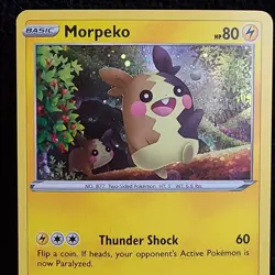 Pokemon MORPEKO 25th Anniversary General Mills SWSH012 HOLO Promo Card - Image 4