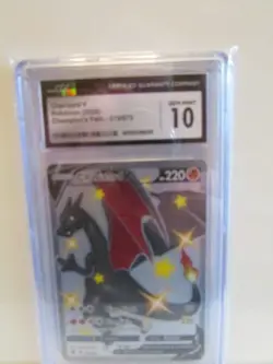 CGC 10 Shiny Charizard V 79/73 Champions’ Path 2020 Pokemon CGC10 - Image 1