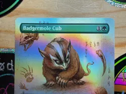 Magic Avatar The Last Airbender English Badgermole Cub 326 Borderless Foil - Image 4