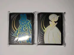 Lucario & Gardevoir Card Sleeves Mega Evolutions Elite Trainer Box ETB Pokemon - Image 1