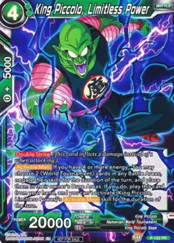 King Piccolo, Limitless Power (Power Booster) (P-153) [Promotion Cards] - Image 1