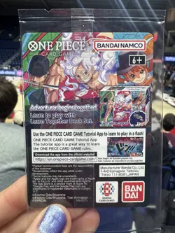 One Piece Monkey D Luffy Rare Collectible Card and Poster Set - Image 2