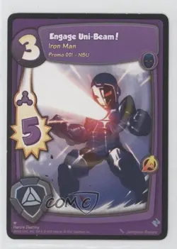 2012 Marvel Superhero Squad Trading Card Game Engage Uni-Beam! #Promo001 - Image 1