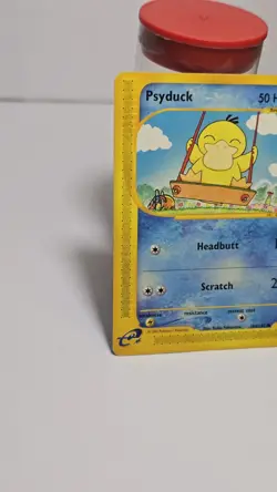 Pokemon TCG Aquapolis Psyduck Card 104/147 2002 Regular Near Mint Condition - Image 2