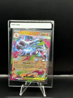 Mega Charizard X ex 013/094 Phantasmal Flames Double Rare English Pokemon Card - Image 1