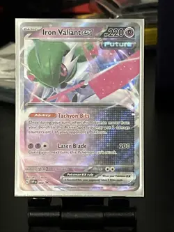 Pokemon TCG Iron Valiant EX 068 S&V Black Star Promo Card (NM Condition) - Image 1
