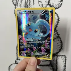 Manaphy XY113 Full Art Black Star Promo Pokemon Card MINT /NM XY English 2016 - Image 1