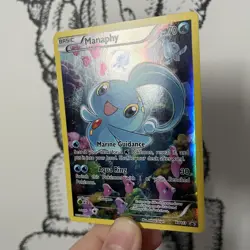 Manaphy XY113 Full Art Black Star Promo Pokemon Card MINT /NM XY English 2016 - Image 4