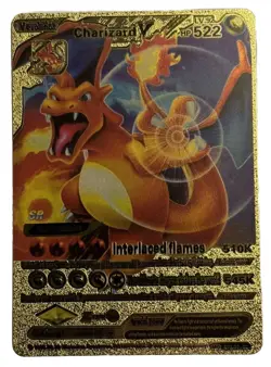 RARE Pokemon Charizard V SRL 07-03 Gold Foil Card IN Top-Loader - Image 1