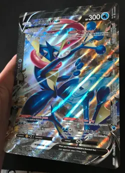 Greninja V-Union JUMBO SWSH155 V Union PROMO Oversized Pokemon Card HOLO NM - Image 4