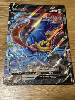 Pokemon Card Zacian V-Union SWSH163-SWSH166 Jumbo Promo Near Mint - Image 1